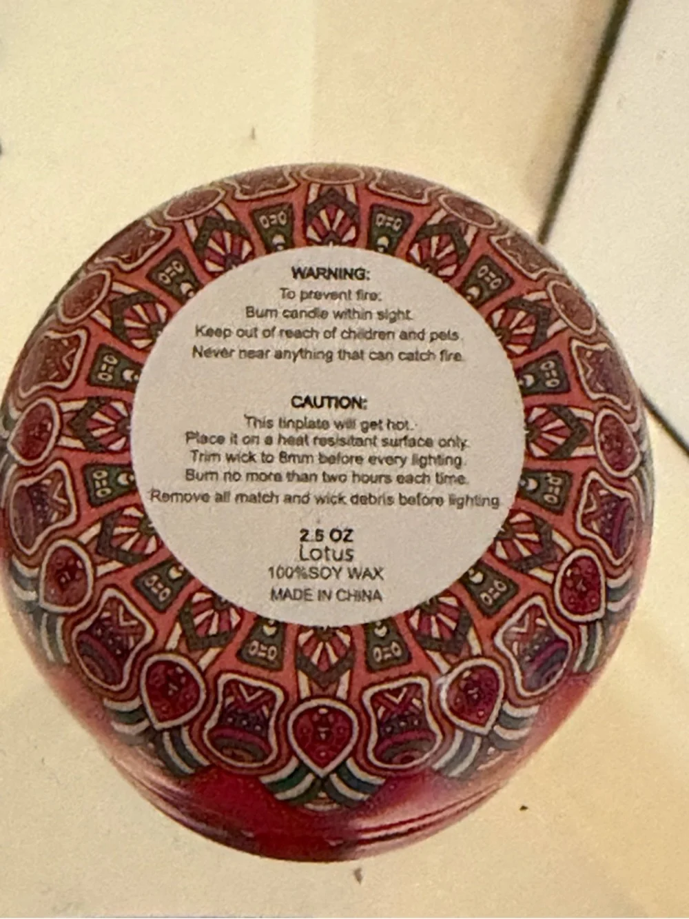 Choice of TWO 2.5 oz 100% Soy Wax scented candles & Keepsake Tin